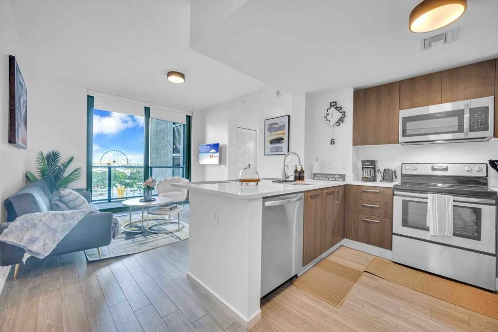 Spacious 2 Beds With Ocean View Miami Bagian luar foto